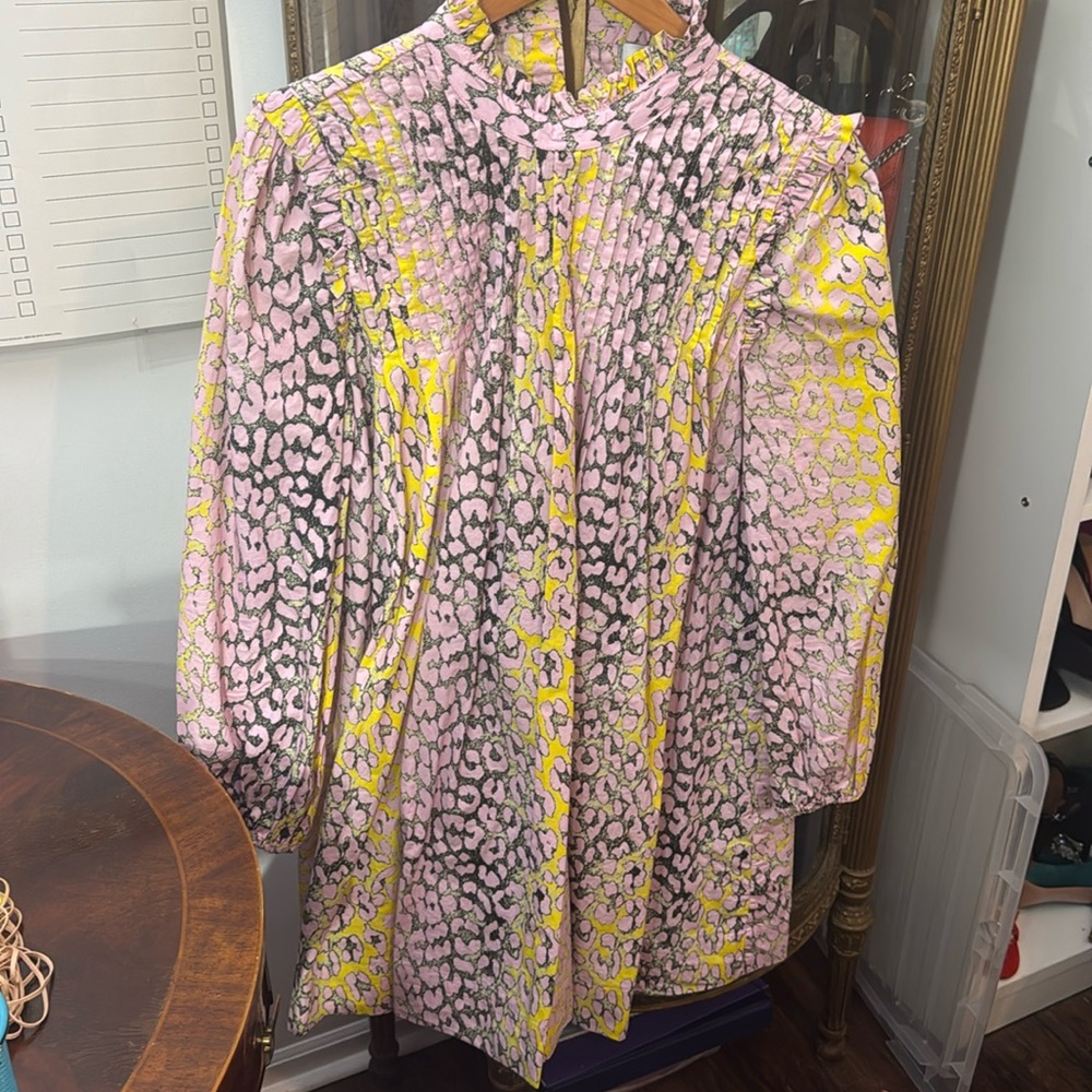 Ganni Cotton Mini Dress